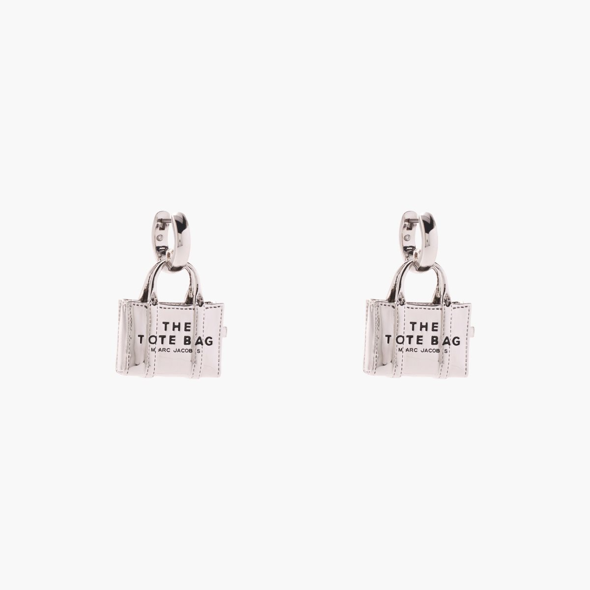 Marc Jacobs Tote Bag Earrings Plateadas Claro | 4860197-IG