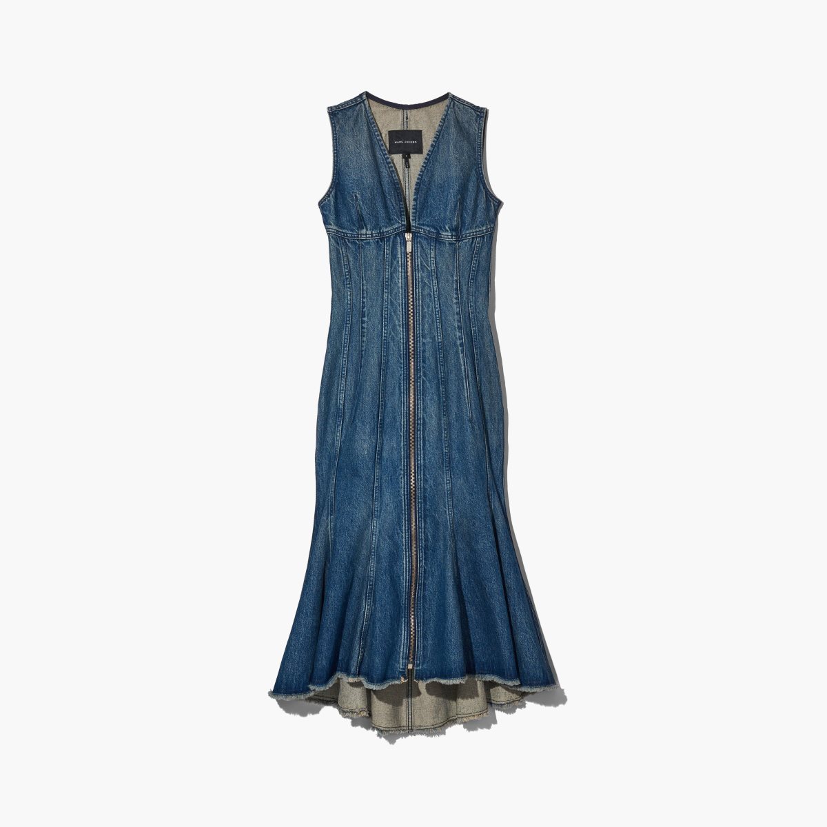 Marc Jacobs Wave Denim Vestido Azules | 3891504-NI