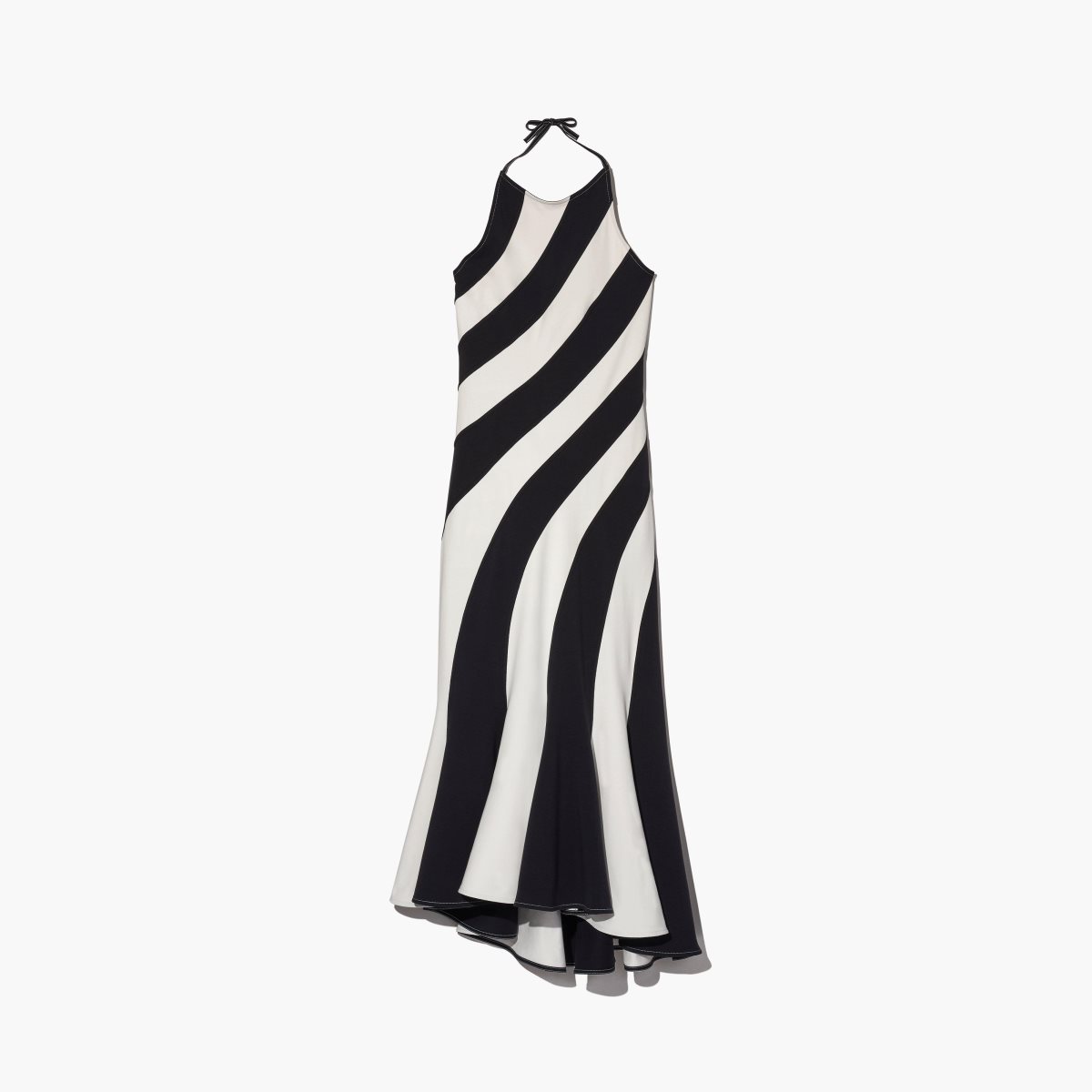 Marc Jacobs Wave Halter Vestido Negras Blancas | 8429157-NR