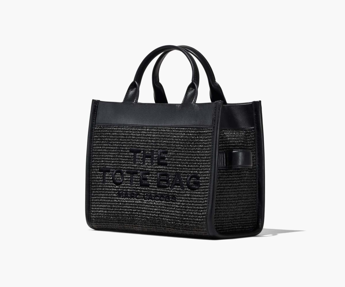 Marc Jacobs Woven DTM Medium Tote Bag Negras | 6239850-RQ