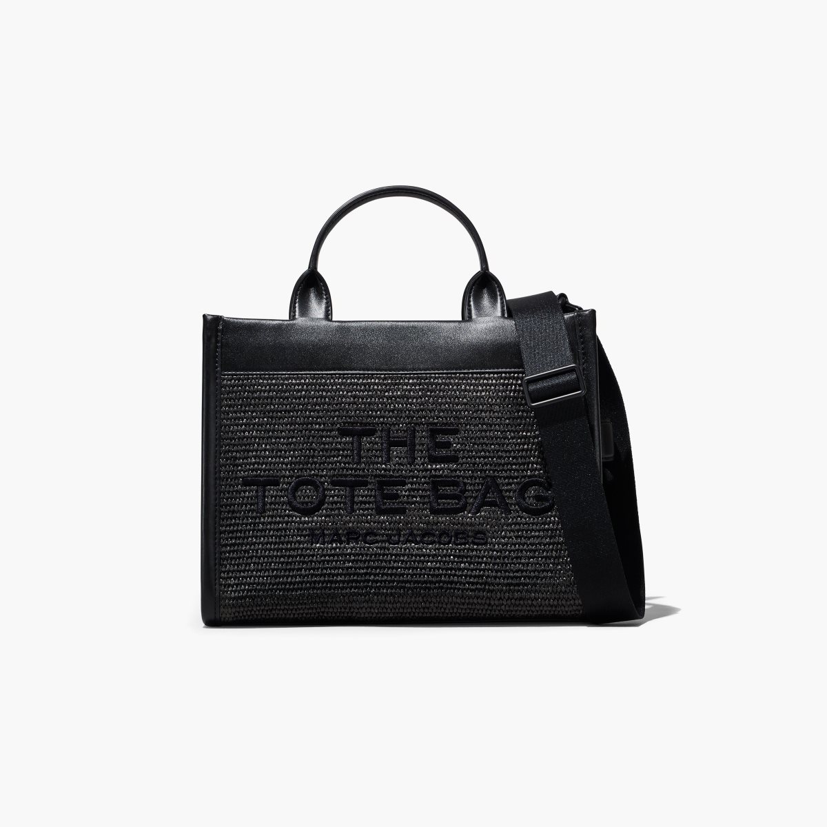 Marc Jacobs Woven DTM Medium Tote Bag Negras | 6239850-RQ