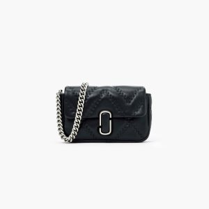 Marc Jacobs Acolchado Cuero J Marc Mini Bag Negras | 8726439-XL