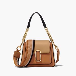 Marc Jacobs Colorblock J Marc Chain Mini Satchel Marrones Multicolor | 9351467-SI