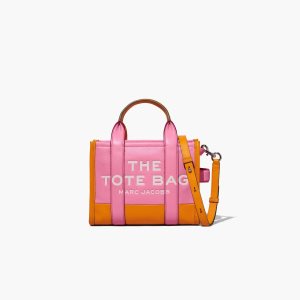 Marc Jacobs Colorblock Mini Tote Bag Rosas Multicolor | 5940287-SL