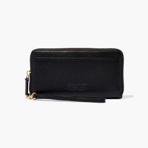 Marc Jacobs Cuero Continental Wallet Negras | 3197042-TZ