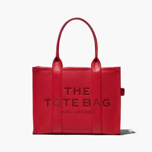 Marc Jacobs Cuero Large Tote Bag Rojas | 5098124-GC