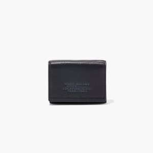 Marc Jacobs Cuero Medium Trifold Wallet Negras | 4836125-QL