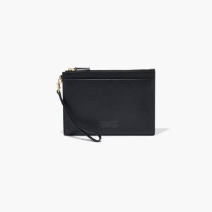 Marc Jacobs Cuero Small Wristlet Negras | 1956304-ZV