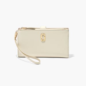 Marc Jacobs J Marc Phone Wristlet Blancas | 5143697-VX