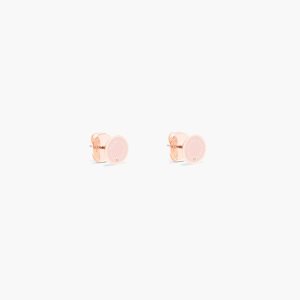 Marc Jacobs Medallion Studs Marrones Rosas Doradas | 8093154-QJ