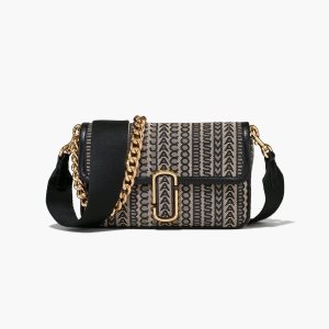 Marc Jacobs Monogram J Marc Shoulder Bag Beige Multicolor | 5437210-KM