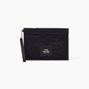 Marc Jacobs Monogram Neoprene Large Wristlet Negras | 0849356-SU