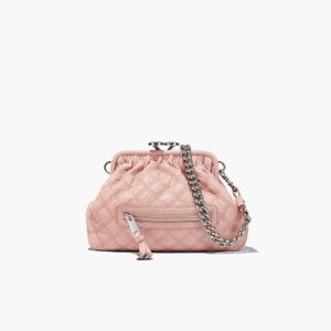 Marc Jacobs Re-Edition Acolchado Cuero Little Stam Bag Rosas | 4620153-PU