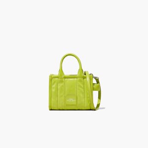 Marc Jacobs Shiny Crinkle Micro Tote Verde Claro | 5398074-WF