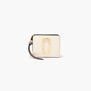 Marc Jacobs Snapshot Mini Compact Wallet Blancas Multicolor | 1785046-CX