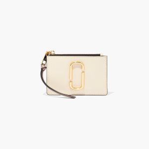 Marc Jacobs Snapshot Top Zip Multi Wallet Blancas Multicolor | 6301294-OD