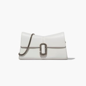 Marc Jacobs St. Marc Convertible Clutch Blancas | 4980612-UX