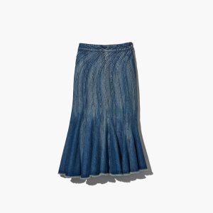Marc Jacobs Wave Denim Skirt Azules | 8512697-YP