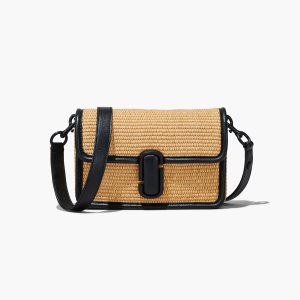 Marc Jacobs Woven J Marc Shoulder Bag Beige | 2305471-BR